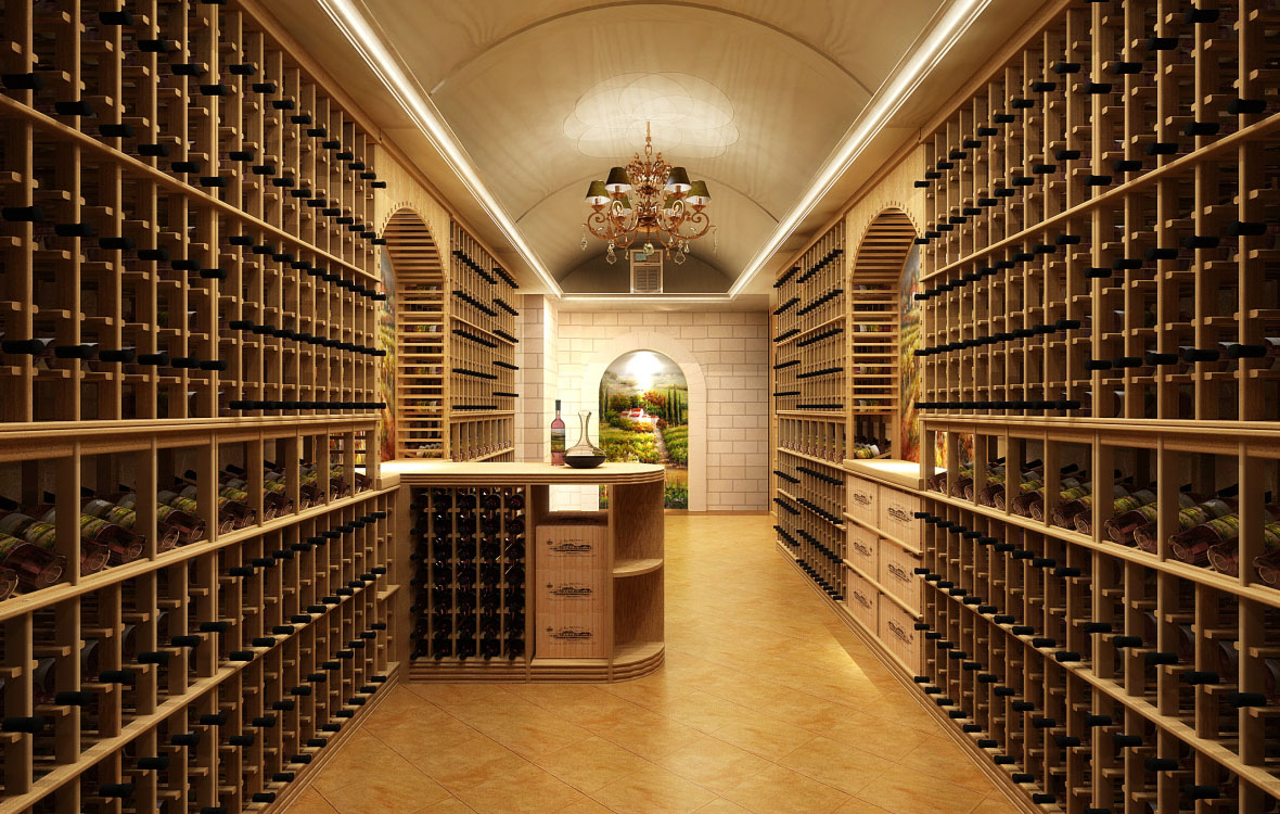 廣州恒大中心恒溫酒窖設計方案及完成后酒窖圖片－比士亞[VINCELLAR]廣州酒窖設計公司作品